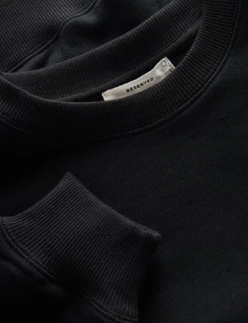 Bluza Oversize Reserved, negru