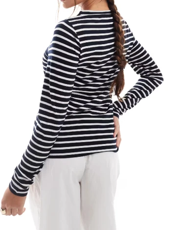 Bluza ASOS, alb/negru