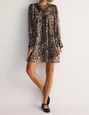 Rochie scurta Reserved, animal print Animal print