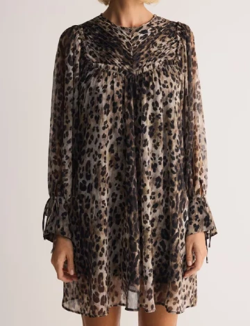 Rochie scurta Reserved, animal print Animal print