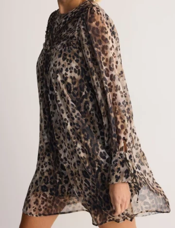 Rochie scurta Reserved, animal print Animal print