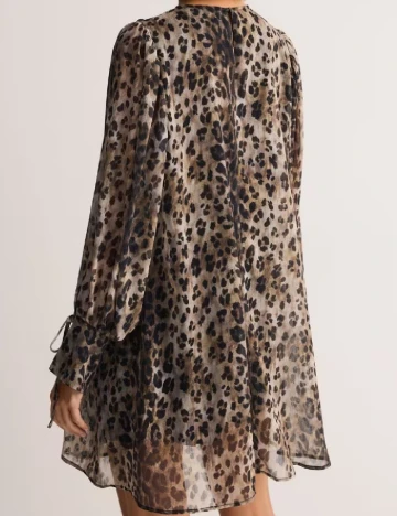 Rochie scurta Reserved, animal print Animal print