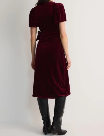 Rochie medie Reserved, visiniu Rosu