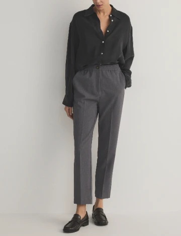 Pantaloni Reserved, gri Gri