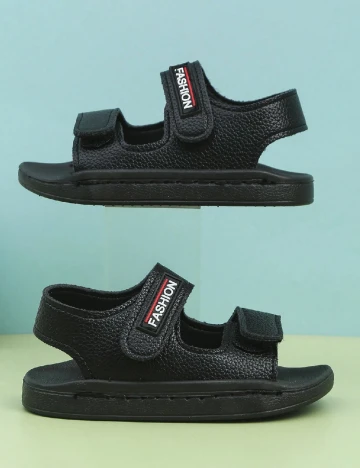 Sandale Shein Kids, negru Negru