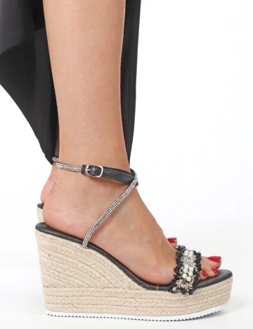 Sandale SHEIN, negru