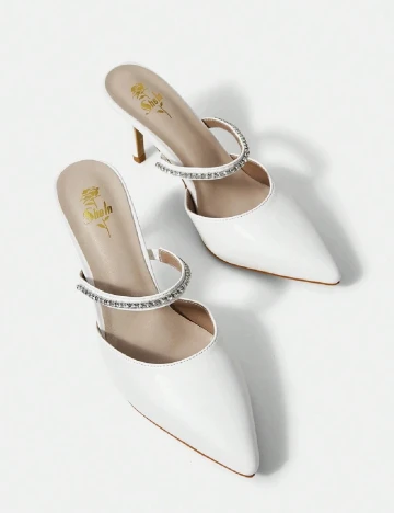 Pantofi SHEIN, alb Alb