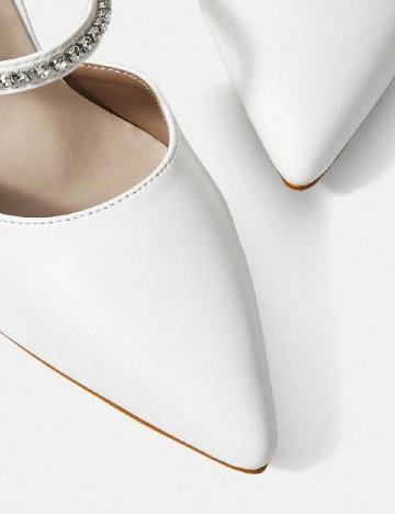 Pantofi SHEIN, alb Alb
