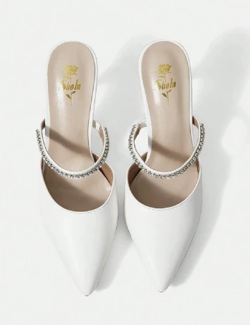 Pantofi SHEIN, alb Alb