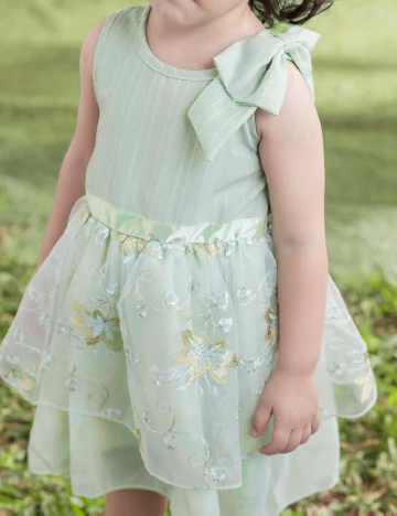 Rochie Shein Kids, verde Verde