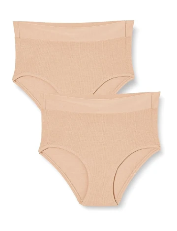 Set chiloti 2 perechi Sloggi by Triumph, maro deschis Maro