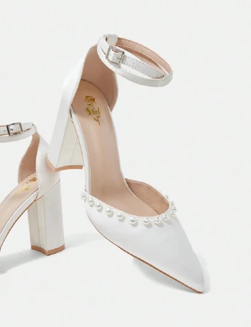 Pantofi SHEIN, alb Alb