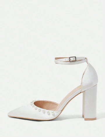 Pantofi SHEIN, alb Alb