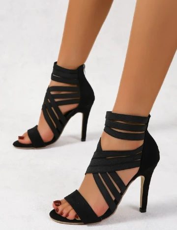 Sandale SHEIN, negru Negru