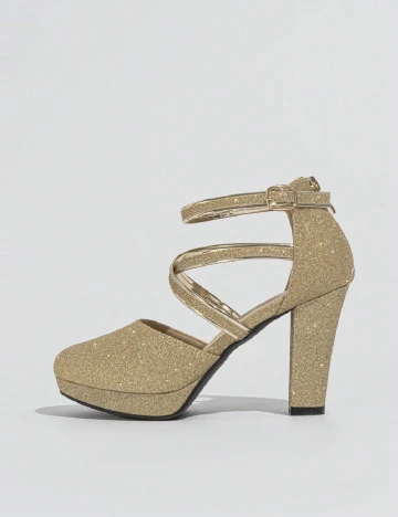 Pantofi SHEIN, auriu