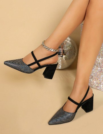 Pantofi SHEIN, negru
