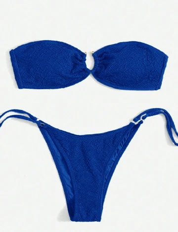 Costum de baie SHEIN, albastru Albastru