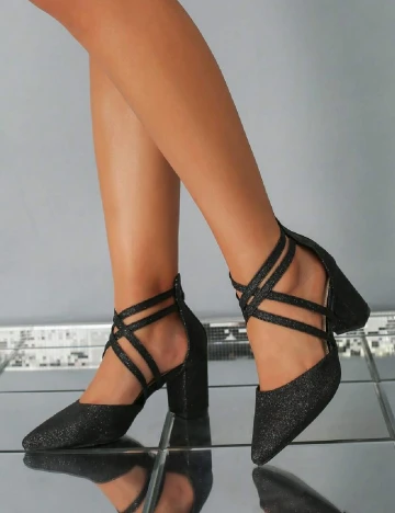 Pantofi SHEIN, negru Negru