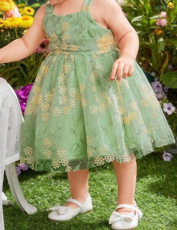 Rochie Shein Kids, verde Verde