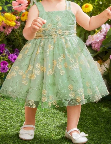 Rochie Shein Kids, verde Verde