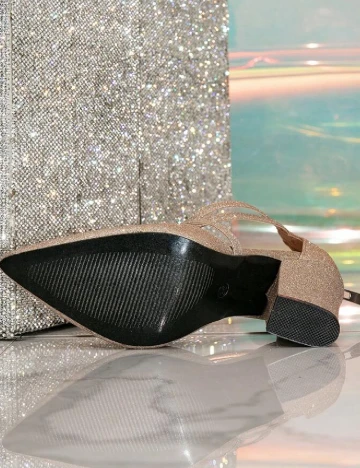 Pantofi SHEIN, auriu