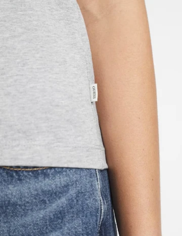Tricou Guess, gri Gri