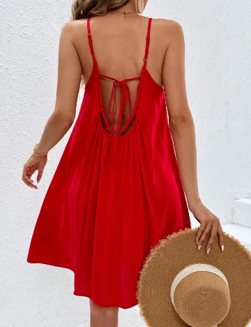 Rochie scurta SHEIN, rosu