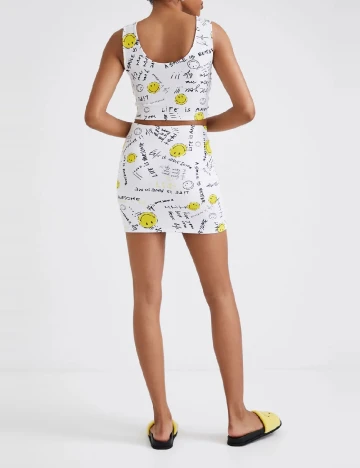 Fusta Desigual, alb