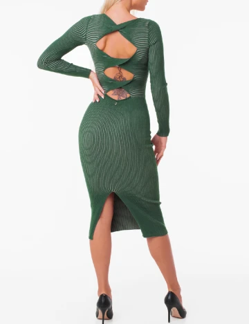 Rochie medie Guess, verde