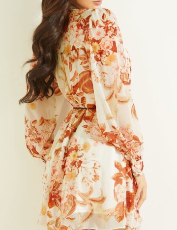 Rochie scurta Guess, floral print