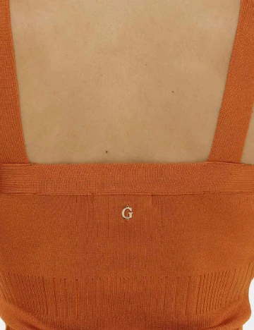 Rochie scurta Guess, maro
