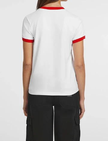 Tricou Guess, alb Alb