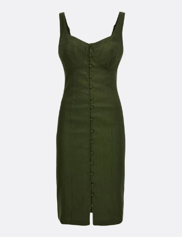 Rochie scurta Guess, verde