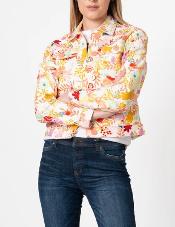 Jacheta Desigual, mix culori Mix culori
