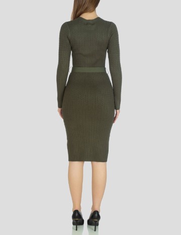 Rochie medie Guess, verde