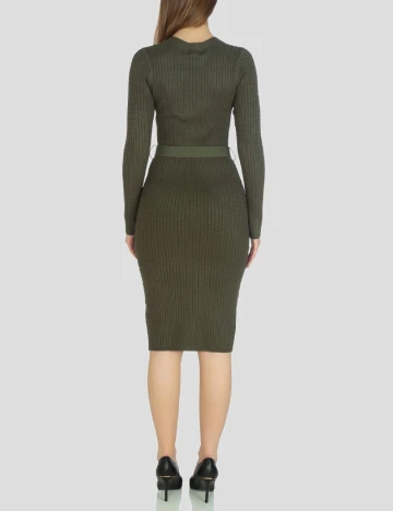 Rochie medie Guess, verde Verde