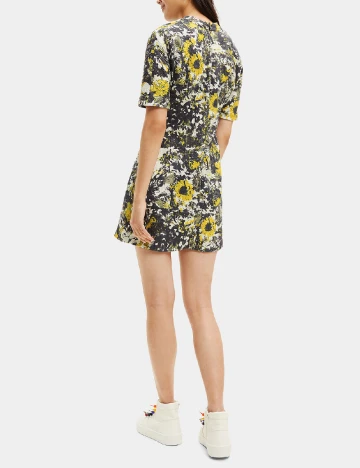 Rochie scurta Desigual, mix culori Mix culori