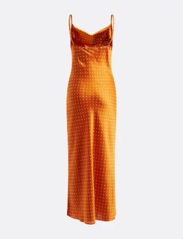 Rochie medie Guess, portocaliu