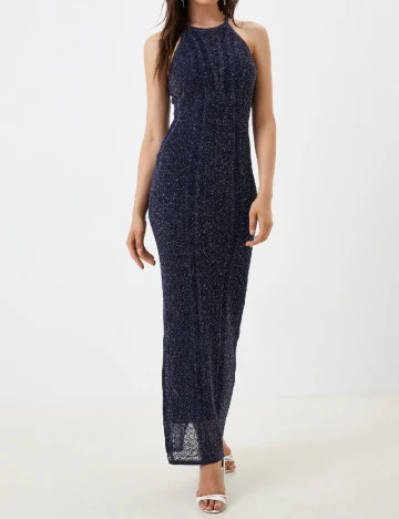 Rochie lunga Guess, bleumarin