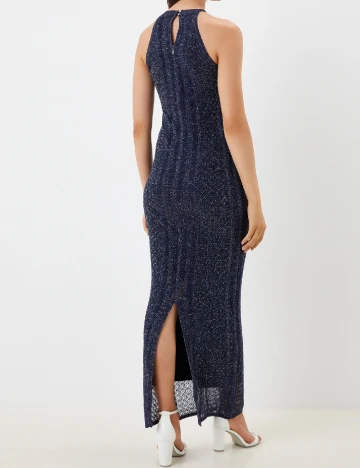 Rochie lunga Guess, bleumarin
