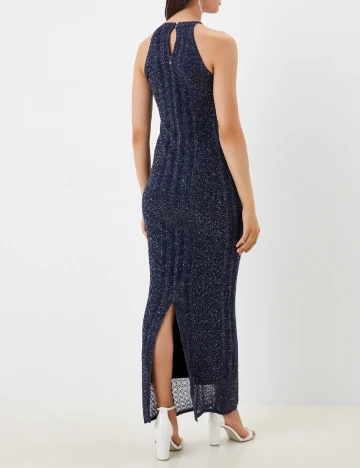 Rochie lunga Guess, bleumarin