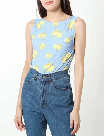 Body Desigual, albastru Albastru