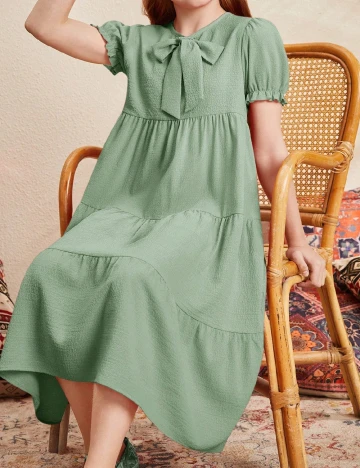 Rochie Shein Kids, verde Verde
