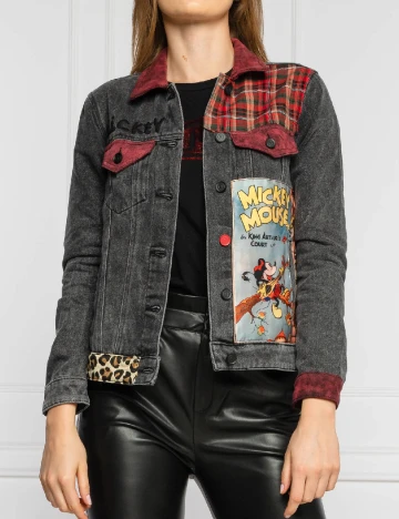 Jacheta Desigual, gri Gri