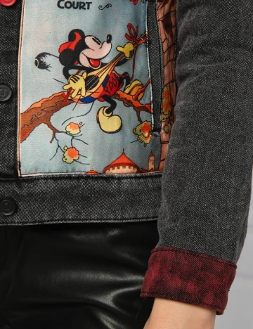 Jacheta Desigual, gri Gri