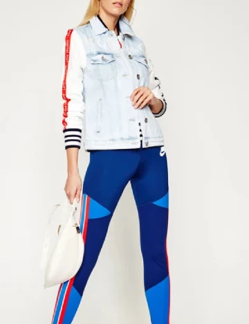 Jacheta Desigual, bleu Albastru