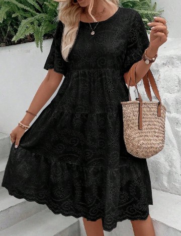 
						Rochie medie SHEIN, negru
