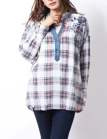 
						Camasa Desigual, mix culori