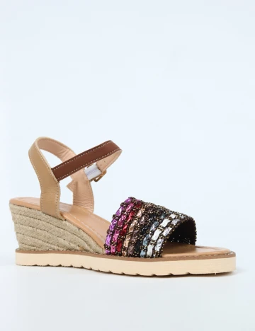 Sandale SHEIN, mix culori Maro