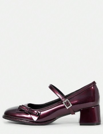 Pantofi SHEIN, pruna